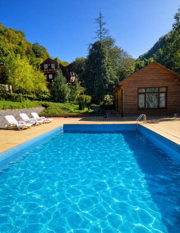 "РАДОНОВЫЙ ИСТОЧНИК" отель в горах