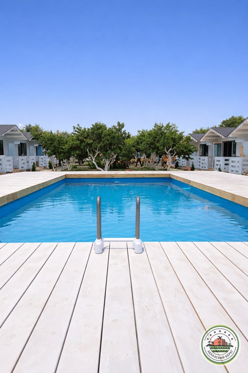 "ТИХИЙ ЗАКАТ" домики с бассейном